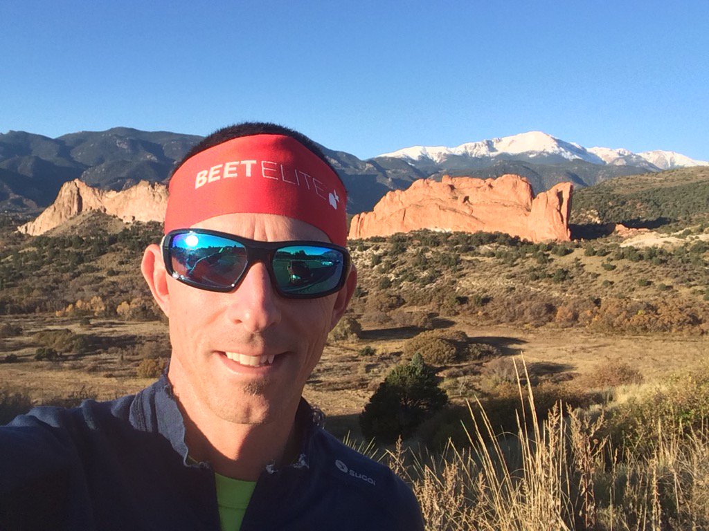 cjhitz's tweet photo. Peak performance is hard to 'beet'. #PoweredByBeets #trailrunning @BeetElite https://t.co/qCNMpAuLns