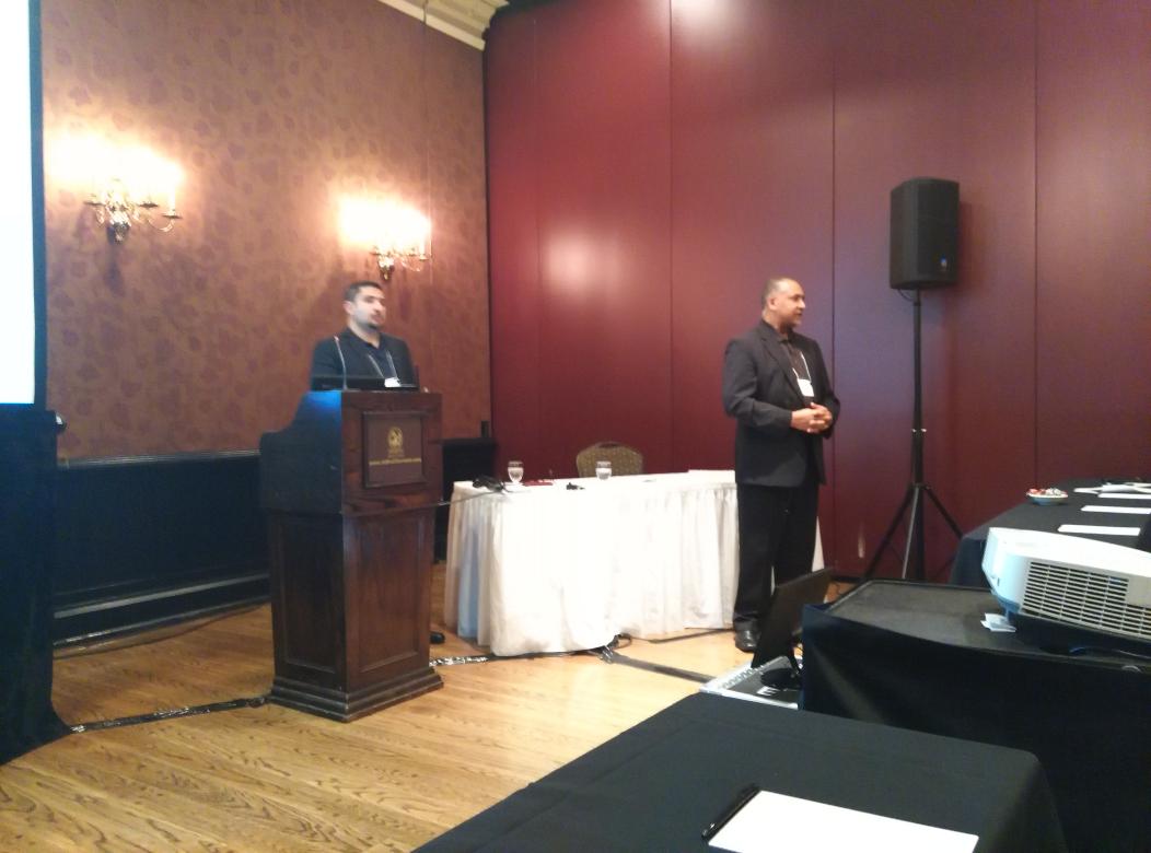 rgruia's tweet photo. Hassan Cheaito (L), Sales Director, and Jack Clarke (R), Channel Director, @Broad_Connect at their #Telecom2015 talk https://t.co/odPRQffyPM