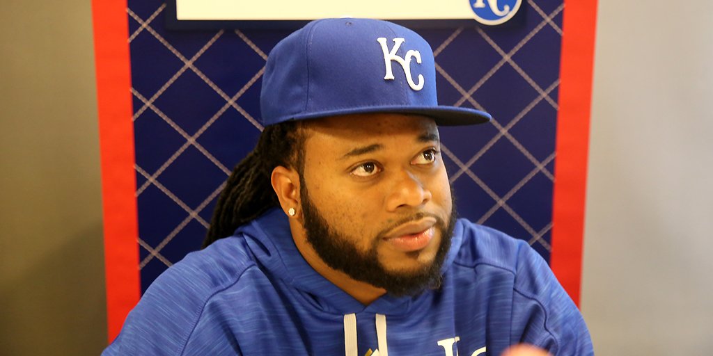 MLB's tweet photo. Yesterday they spoke. Today they play: https://t.co/aLYgWdsGVI #WorldSeries #Fastcast https://t.co/khlK7ClzuV
