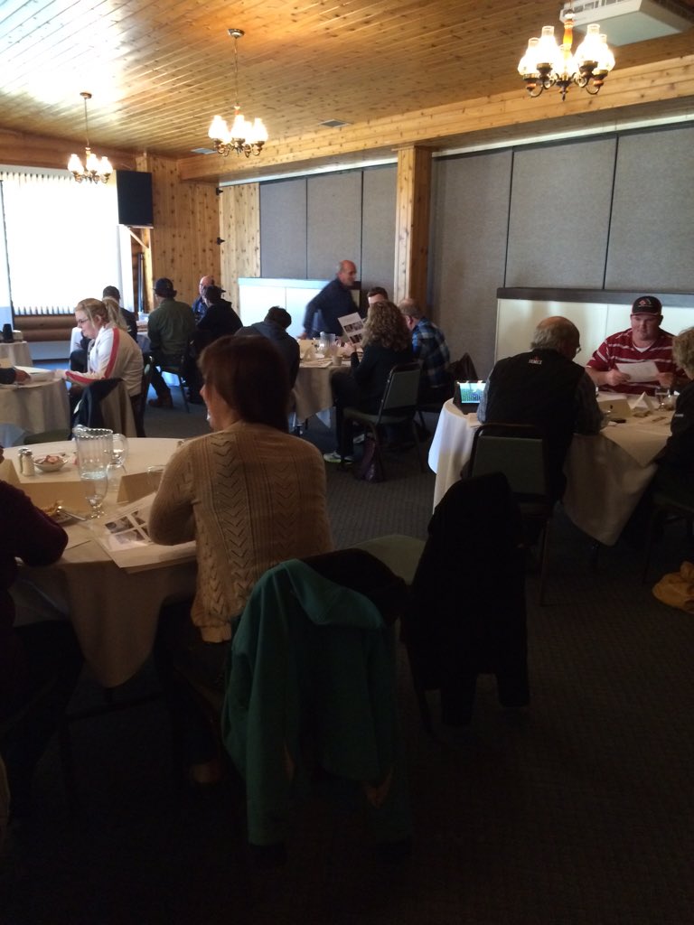 JeffTGunn's tweet photo. In #Sussex today for @Valacta #comfortablebarn workshops. Large turnout, good discussion. See you in Moncton! https://t.co/yOOi9na0IU