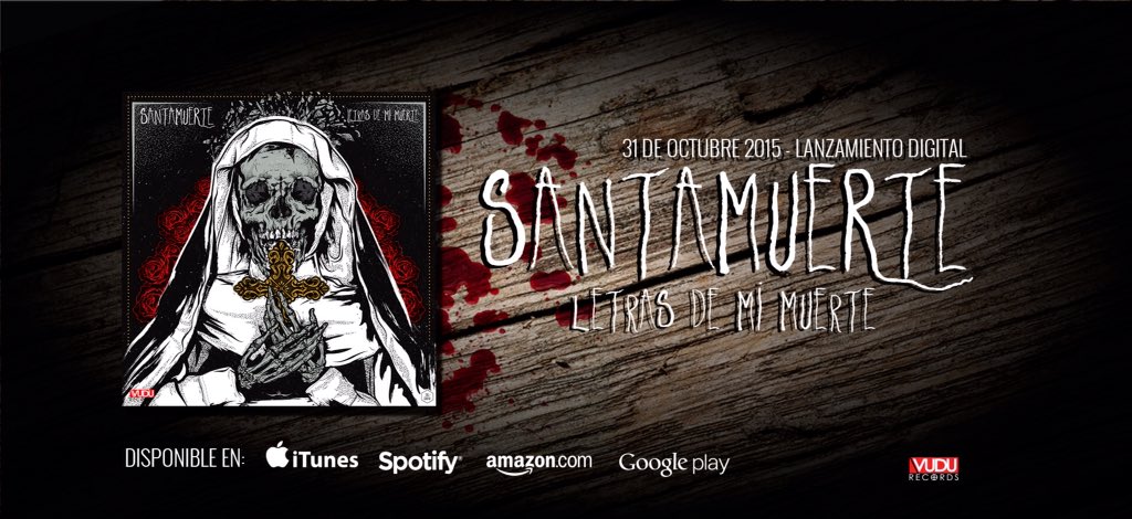 santamuerte_de's tweet photo. Este sábado 31 lanzamos disco digital en https://t.co/MdLWncU2jT @LaTeffPalacios @SomosRockEC @lacavernamx @Cultura https://t.co/rRnBfiiJdr