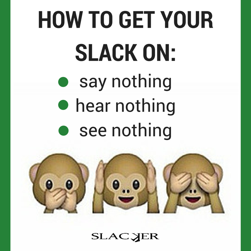 slackerwear's tweet image. Just do it. #SLACKhack #TipTuesday #funny #lol #slacker