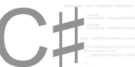 msdevUK's tweet image. 10 features in C# that you really should learn (and use): msft.it/6010BOsYs #Csharp #AppDev