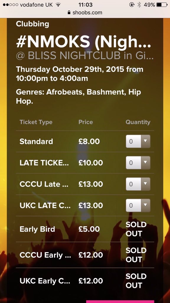LiveNUnsigned's tweet photo. @Leeshartry #NMOKS is due sell out #Falloff2015 grab your ticket b4 it runs out https://t.co/An8sg7olPJ https://t.co/e4TIjR2Y1r