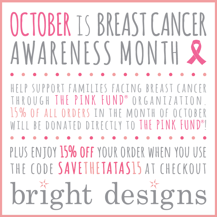 brightdesigns_'s tweet photo. there are still a few days left in #breastcancerawarenessmonth -- help support @ThePinkFund while receiving 15% off! https://t.co/VHpkkrgGK7