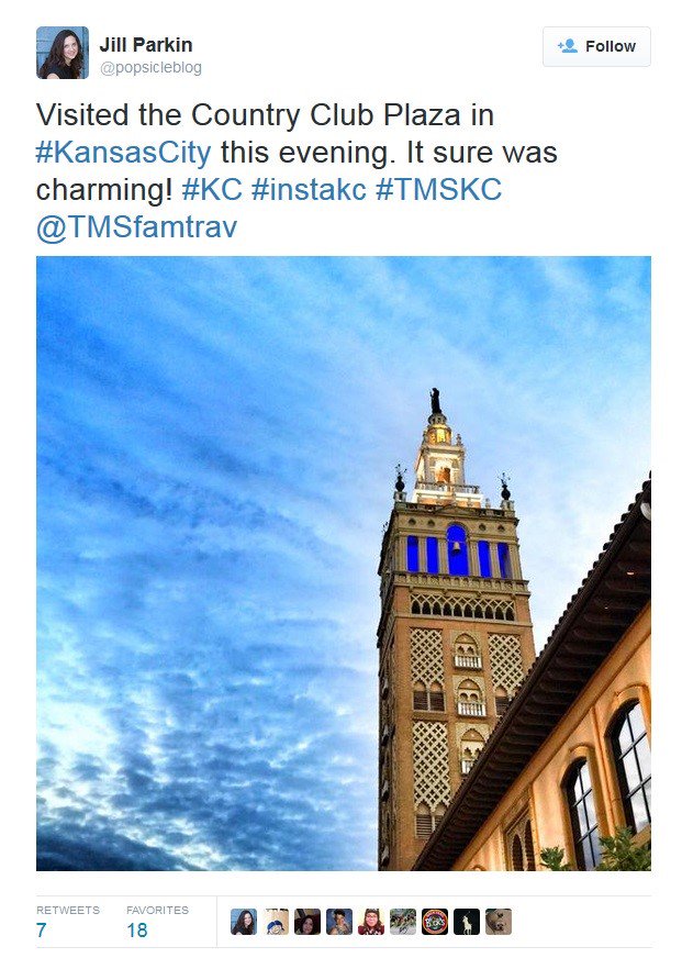 TMSfamtrav's tweet photo. Check out @popsicleblog winning picture for #TMSKC photo contest! @visitkc what a great pic! https://t.co/vyuqRi5Uiv