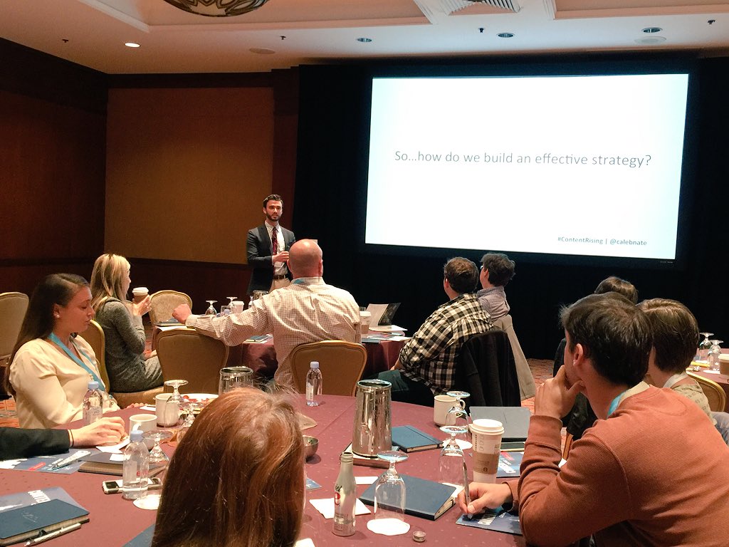 CentralSQ's tweet photo. #contentrising @calebnate kicks off the interactive strategy portion of today's event in Chicago https://t.co/kLrrVi5etZ