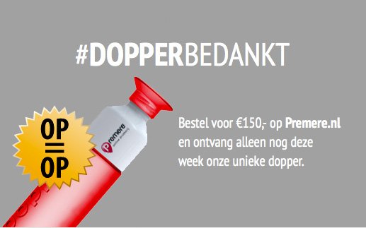 Onze laatste week dat u een dopper kunt ontvangen bij uw bestelling! #onlinedrukkerij
#dopper #dopperbedankt