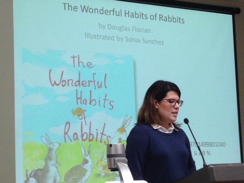 christhebookie's tweet photo. Ah yes! The Wonderful Habits of Rabbits @littlebeebooks - a good one at #LIBookBuzz https://t.co/y4hafa51Hz