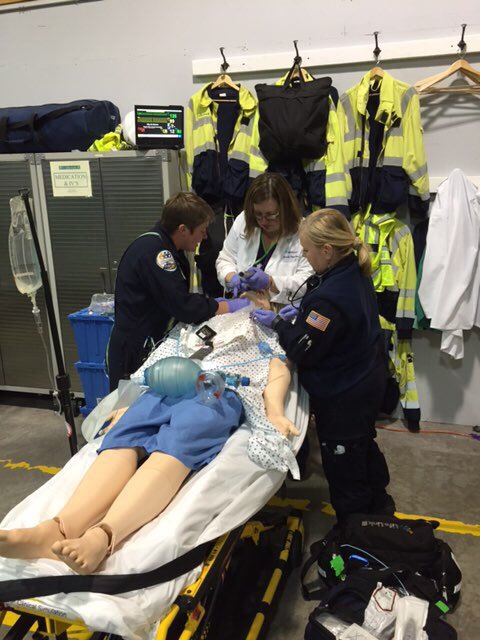 HPClinSim's tweet photo. Prehospital simulation with Life Link III at their Rice Lake, WI base. #lifelinkiii #meded #simulation https://t.co/Q7ri8bEbCs