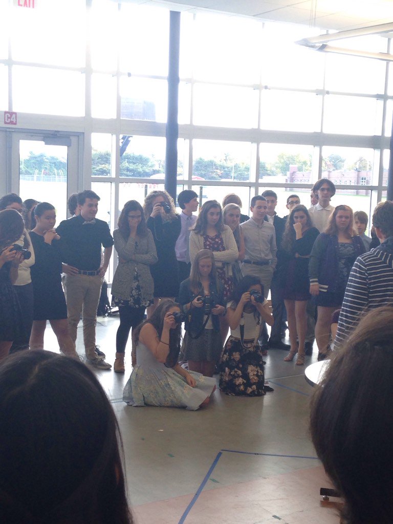 dannewsfeed's tweet photo. BREAKING NEWS: #chs Spirit Week Jenga competition breaks world record for most photographed game of @JENGA!! #quirk https://t.co/BDLfAsd14b
