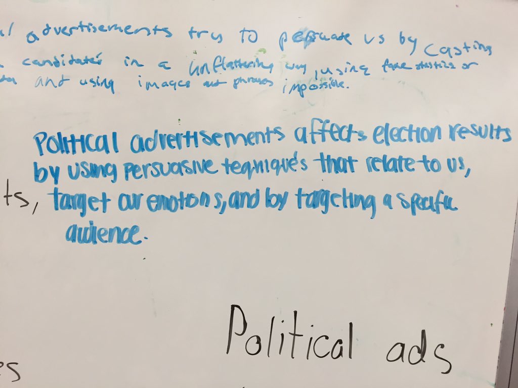 SacNewTech's tweet image. Political Studies students sharing 1st draft thesis statements; prepping for Lit Task later this week #SacNewTech