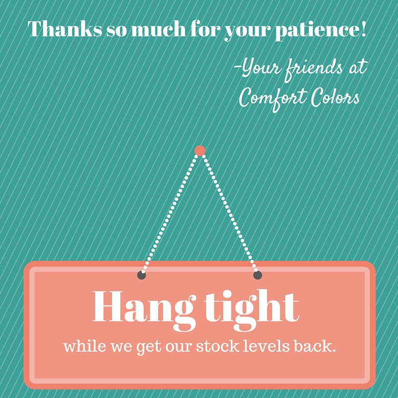 ComfortColorsTs's tweet photo. @riannaly Thanks for being a loyal customer and for your patience! https://t.co/L6NA4gG2CA