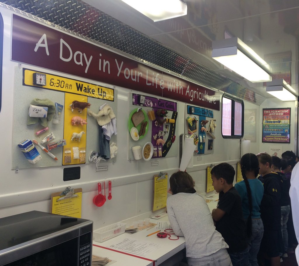 IBeducatedCGES's tweet photo. Third graders explore the mobile lab @MAEFINC #scienceofchocolate https://t.co/zB049LdSVt