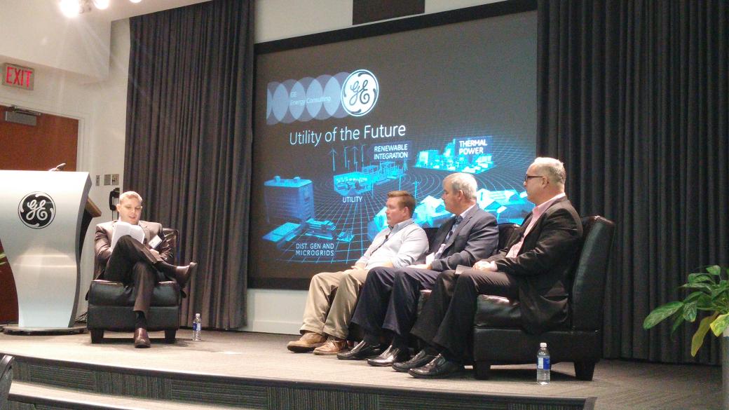 CWarren_sg's tweet photo. Rob Sheridan shares pilots are key so we don't have to fail at scale but can learn and adapt early @nationalgridus https://t.co/OOTi8zCY6i