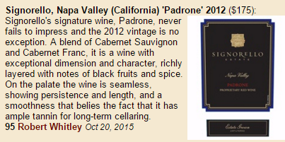 ClassiqueWines's tweet image. @SigVin 2012 Padrone - a beautiful #95points! #wine