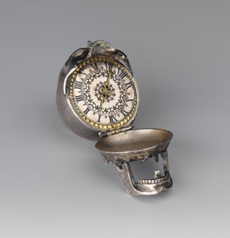 metmuseum's tweet photo. This watch in the form of a skull was a specialty of Geneva in the 17th century: https://t.co/LI3KyPFy0j #Halloween https://t.co/WdKa7e0mc6