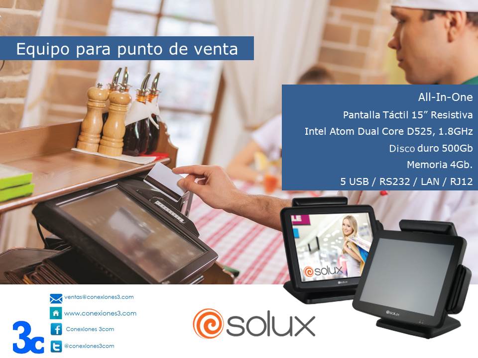 Conexiones3com's tweet photo. Equipos para punto de venta #solucionpos #solux #Tienda3com @conexiones3com https://t.co/I9TkFUKn3Q