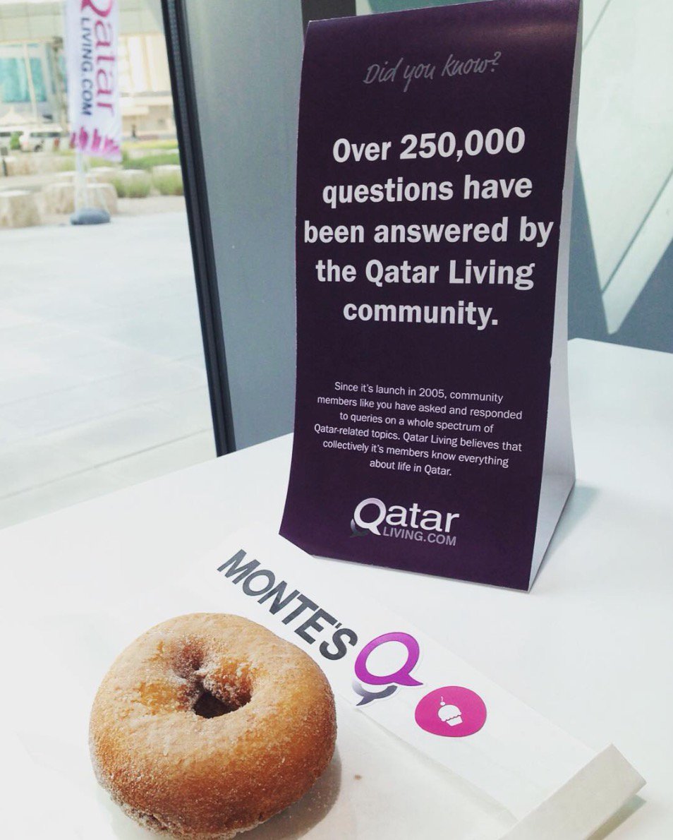qatarliving's tweet photo. Don't forget to get your free Qatar Living doughnut from @Montes_Qatar. #QL10Years
https://t.co/Wgyfbtmjyy https://t.co/uyJtERp2Pa