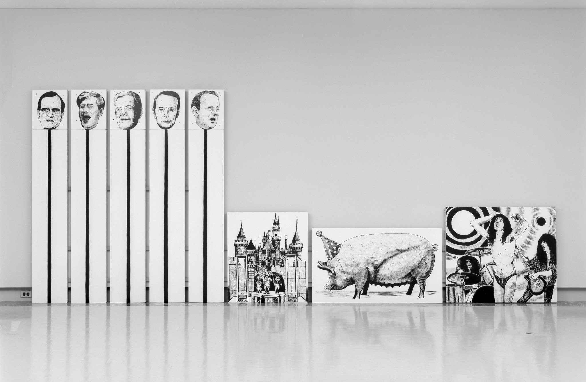 Happy birthday to Detroit artist, Mike Kelley, born in 1954. 