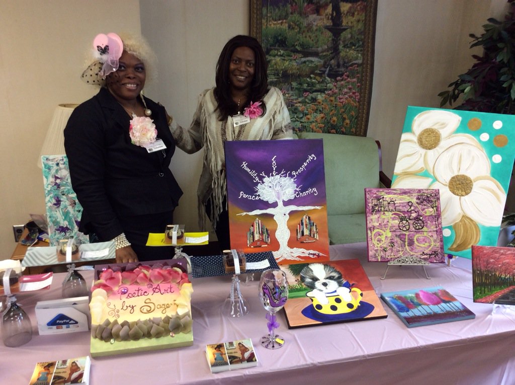 StoddardDC1902's tweet photo. #Art Show by residents and staff and silent auction at Stoddard Baptist Global Care https://t.co/424VxB8Jzm