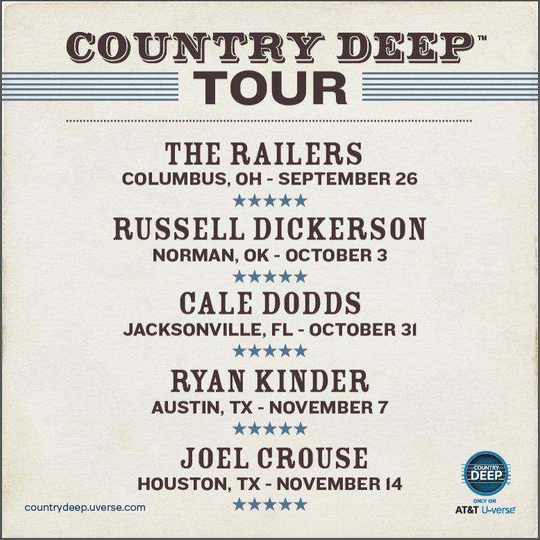 DTJax's tweet photo. Going to #UGAvsUF 10/31? Don’t miss @CaleDodds & the #CountryDeepTour by the stadium at 1:30 pm. https://t.co/qTVX3jjwOE