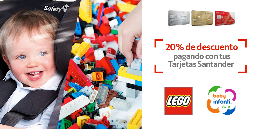 Uživatel Banco Santander Chile na Twitteru: „Desde hoy y hasta el 29 octubre 20% de descuento en Baby Infanti Store y LEGO Store pagando con Tarjetas Santander https://t.co/ccnTXddSFv“