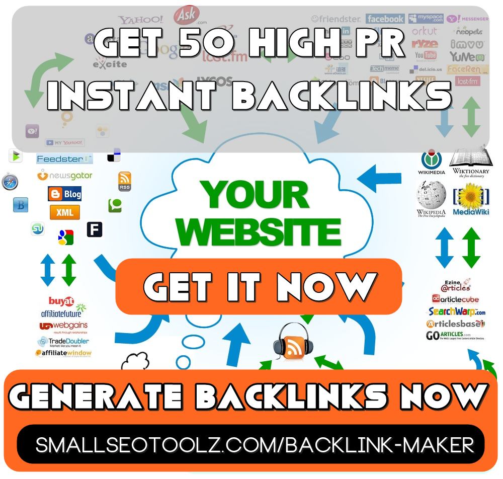 SEOMagnifier's tweet photo. Get 50 High PR #backlinks to your domain Now Free #smallseotoolz #PR #backlinkmaker #free at https://t.co/NCxPLn63YC https://t.co/WR4dYBt9TM