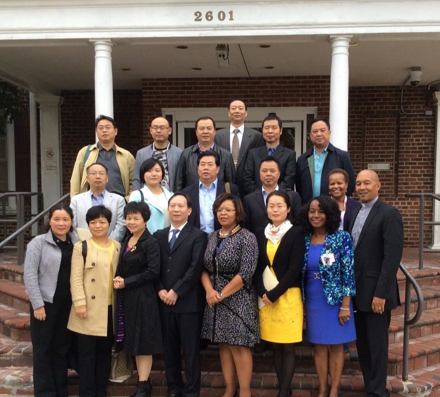 StoddardDC1902's tweet photo. A great visit from #Chinese delegation from #Hunan providence to learn about Stoddard's care of #DC resident https://t.co/ABxaV49DsB