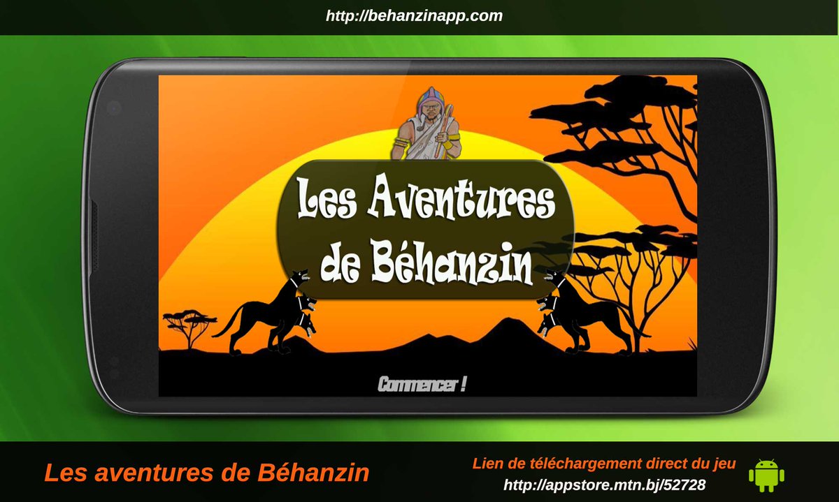 behanzinapp's tweet photo. Découvrez Béhanzin à travers ce jeu passionnant.
Disponible en téléchargement gratuit: https://t.co/qGmYVOfJhF https://t.co/guNcB9krSX