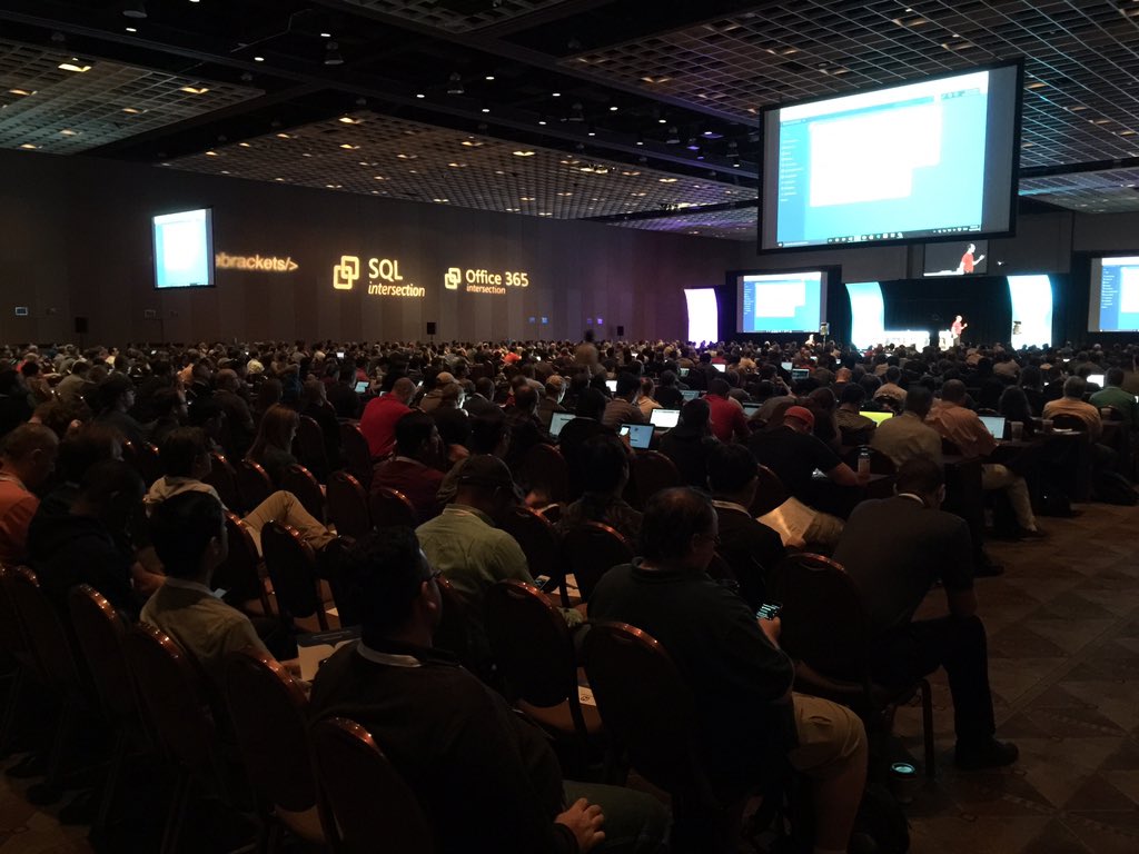 sethjuarez's tweet photo. Streaming @scottgu's keynote live over at @ch9! Check it out: https://t.co/RrTs0YTSEV #devintersection https://t.co/eRTvAGhIqL