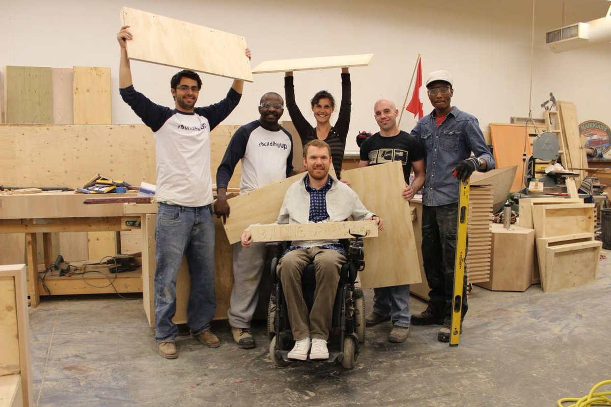 <a href="/StopGapRamp/">StopGap Foundation</a> looking fwd to your workshop at 1:30 on Saturday. YES, let's bring ramps to ALL #Toronto Communities!