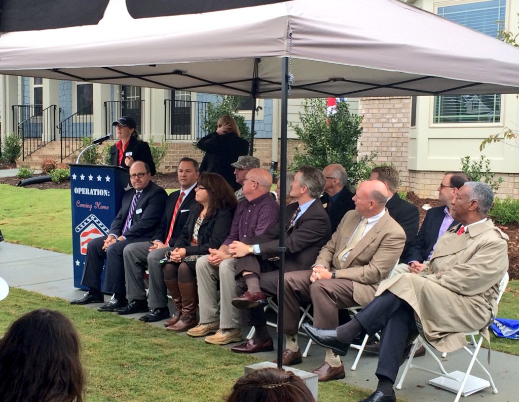 LennarRaleigh's tweet photo. We were so honored to hand over the keys for Operation Coming Home #11 today! https://t.co/tJxJS7R6yR