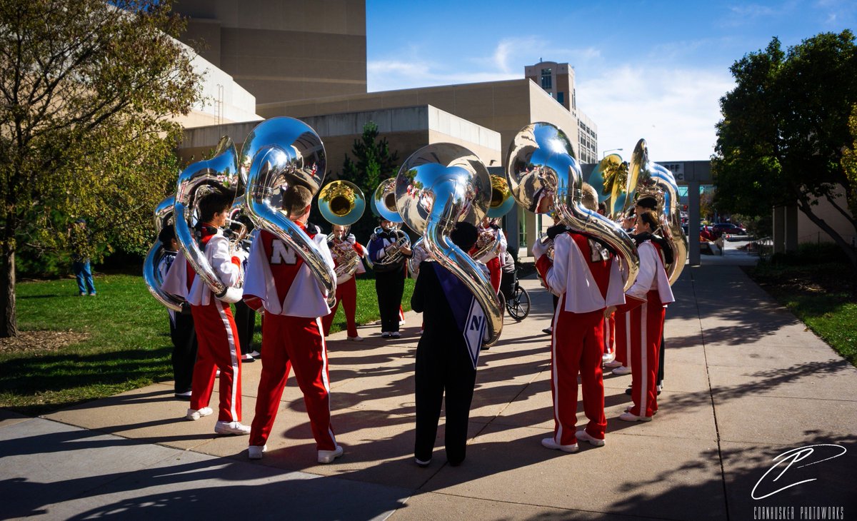 CornhuskerPhoto's tweet photo. So glad I was able to capture this moment on Saturday! #unlbands #UNL #GKSOM #Huskers https://t.co/2ERE2kUJSU