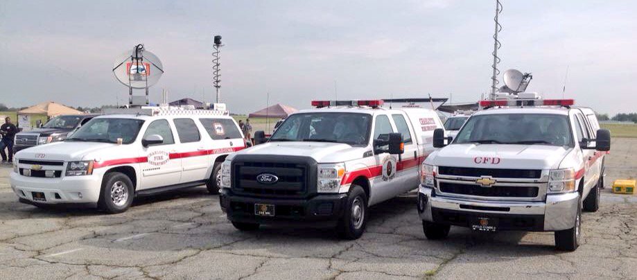DuPontRescue's tweet photo. As always, we can count on @charlottefire to be out in force at the 2015 DuPont Rescue Experience! #DuPont2015 https://t.co/gwBFOBVXgF