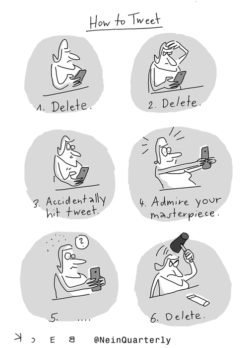 ranzenberger's tweet photo. A primer on social media: How to tweet. https://t.co/WkKkRQpTIL
