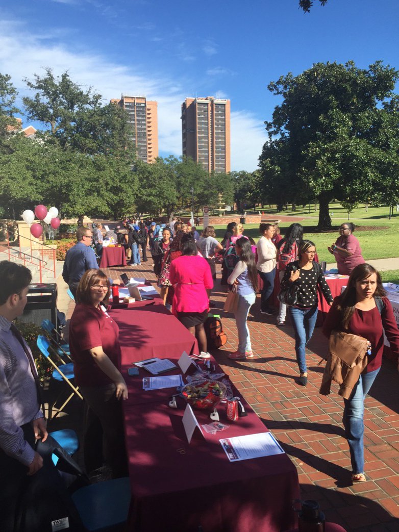 Academic Life Fair on the Hubbard Hall Oval. Check it out.