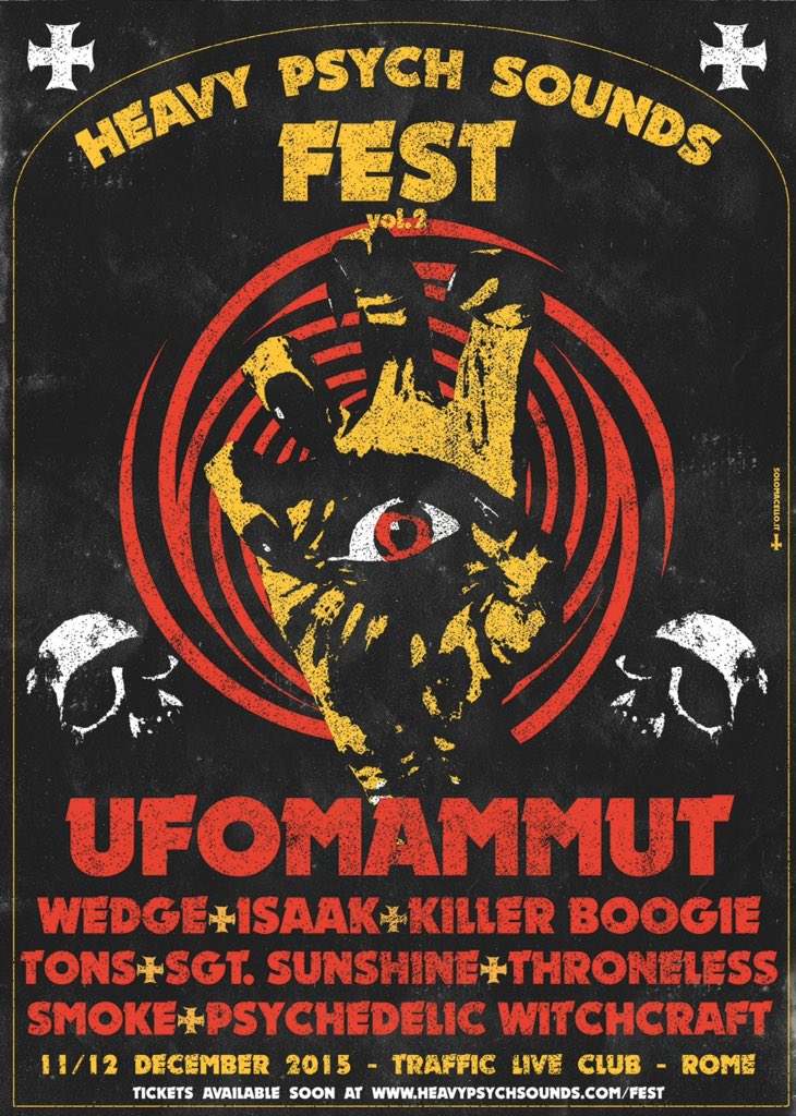 HPS FEST VOL 2 rome 11/12 dec. @ufomammutmafia <a href="/KILLERBOOGIE666/">KILLER BOOGIE</a> <a href="/isaakband/">ISAAK</a> <a href="/TONSBAND/">TONS</a> @hptaskmaster <a href="/PurpleSagePR/">Purple Sage PR</a>