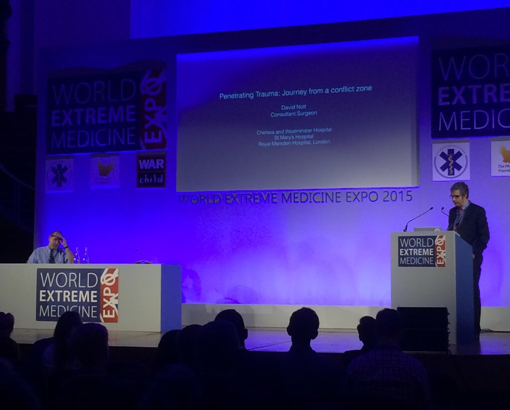 JasdeepB92's tweet photo. Still reeling from Mr. David Nott's talk at #extremeexpo epitome of a humanitarian #extrememedicine #extremesurgery https://t.co/dLbTZ6RQ6s