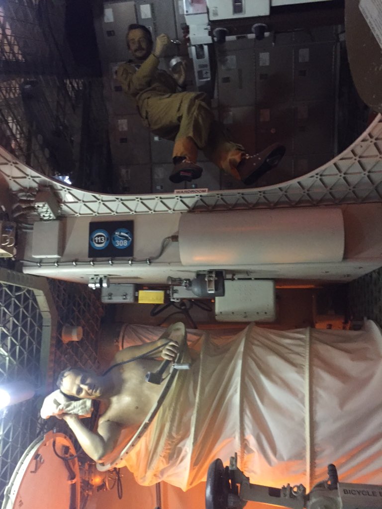 NavyAerospace's tweet photo. Just hanging out in Skylab! America's first space station! #NCAS2015 https://t.co/BFHVsC6nBt