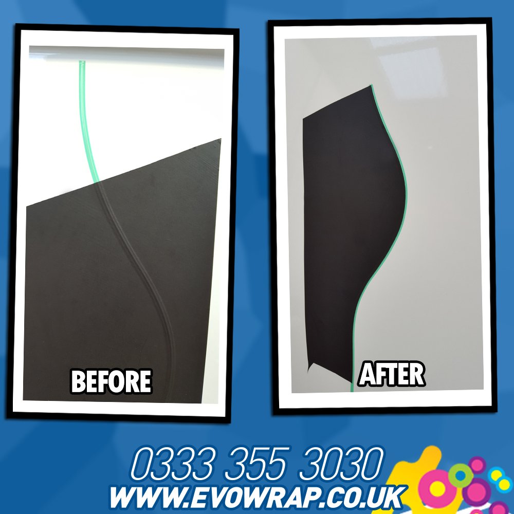 evowrap's tweet photo. We only use @Knifeless tape technology when wrapping your vehicle. We NEVER cut directly onto your vehicle! #evowrap https://t.co/F6pQf9OwIT
