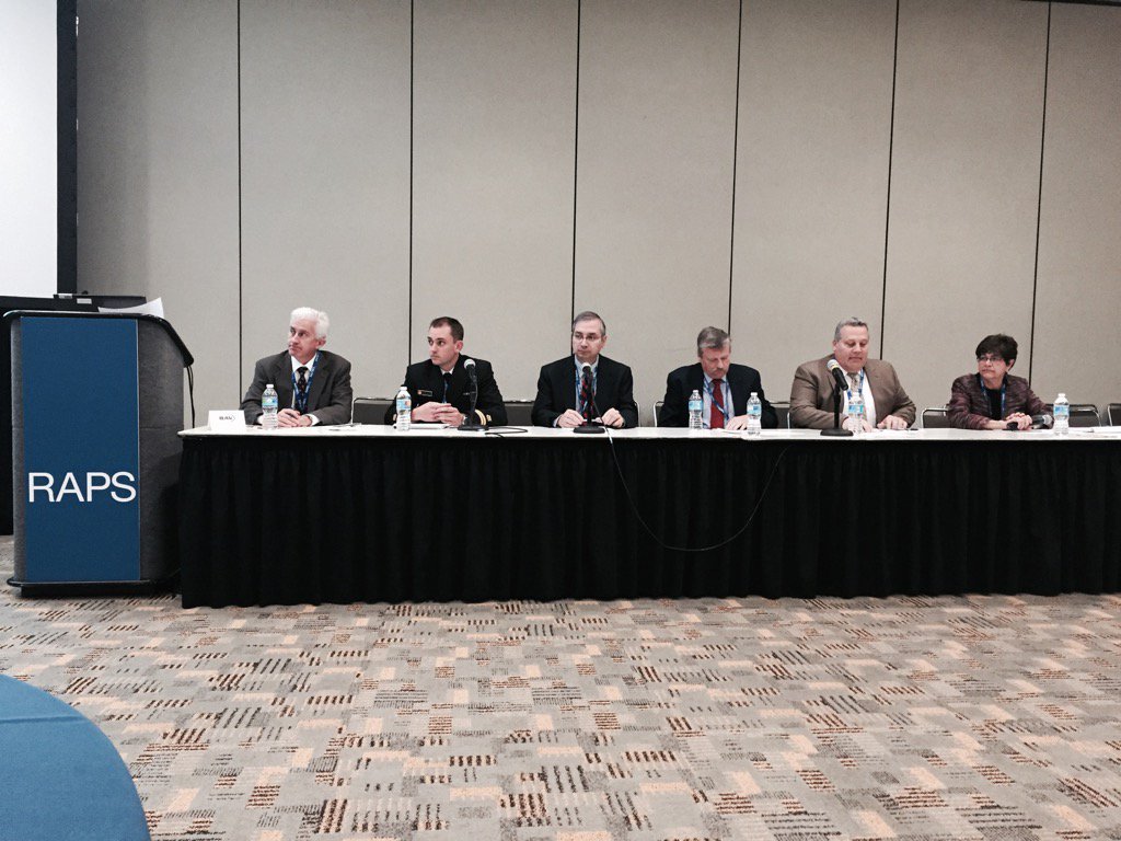 QualityHubInc's tweet photo. Speaking on the "Update on the Critical to Quality Initiative" panel @RAPSorg Convergence.  #2015RAPS https://t.co/P5H1PFdNTZ