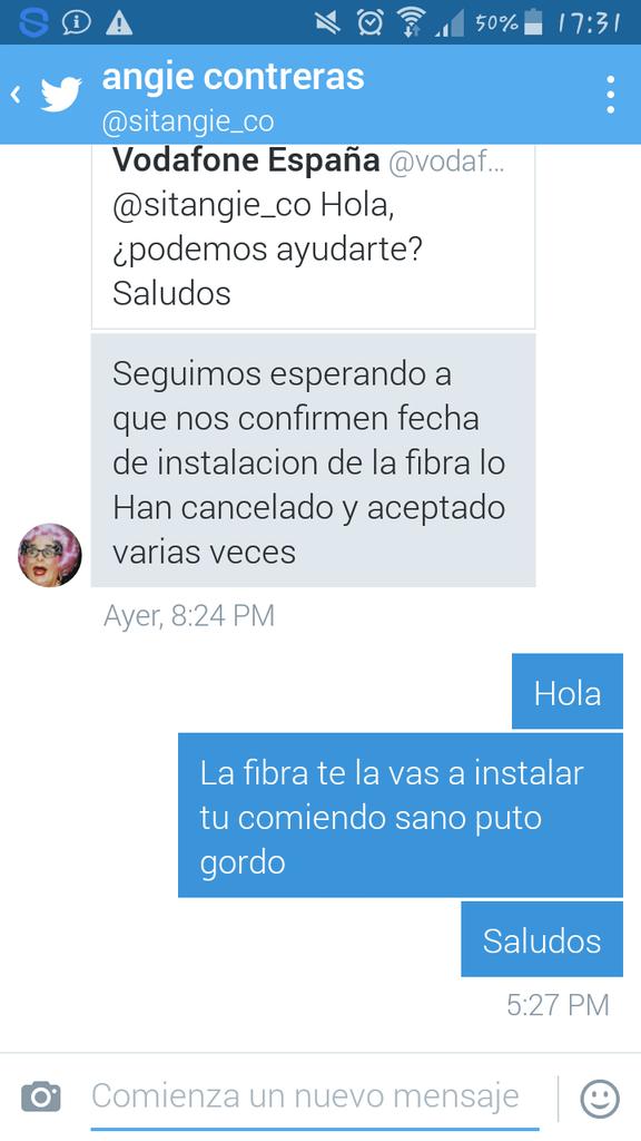 Vodafone_Espa's tweet photo. Así arreglamos los problemas de nuestros clientes , si tienes alguno , MD o el correo de la biografia https://t.co/40NAfOxSgJ