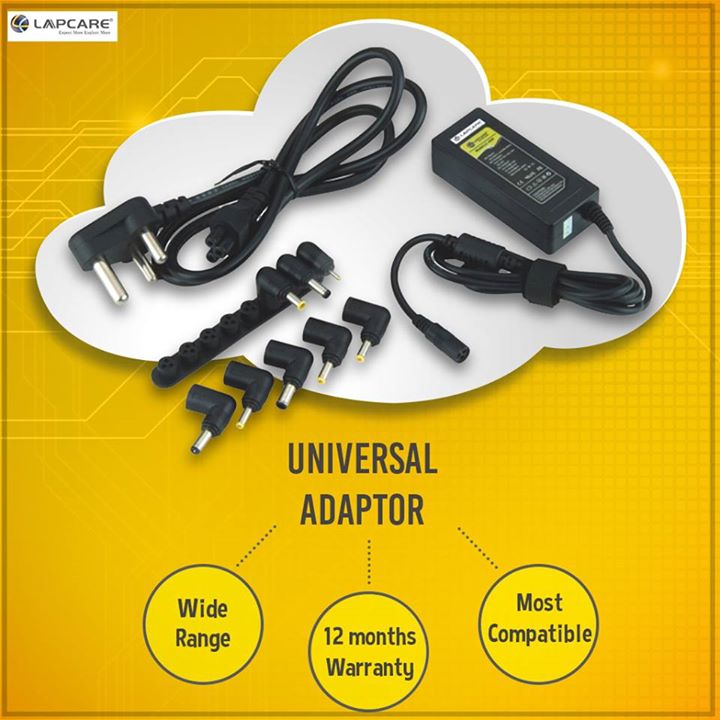 Lapcare brings you finest and largest range of #Laptop
#adapters. #MostCompatible #12MonthsWarranty