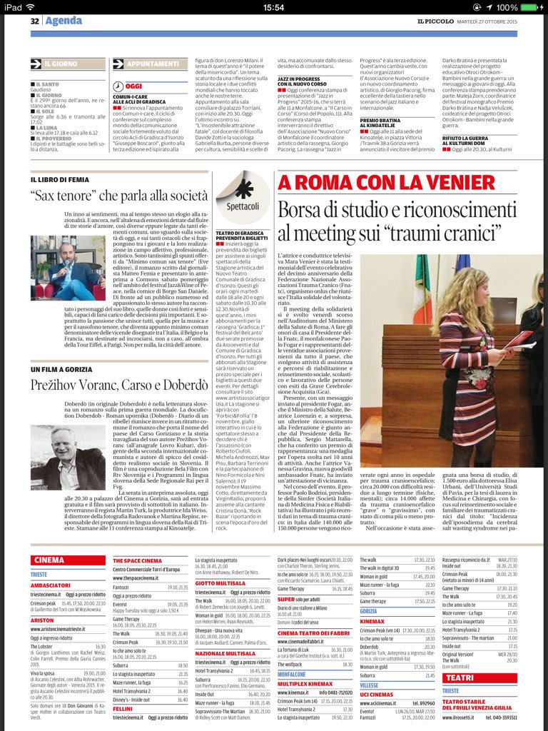 FNATC_'s tweet photo. #Fnatc10anni @il_piccolo parla del nostro evento romano
@marituni @p_fogar @DaniloSinibaldi @PpDobrilla @DariaCozzi https://t.co/6oyS3EvUCn