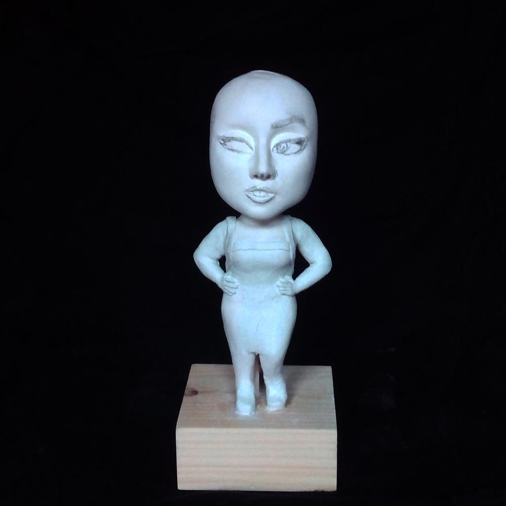 MINIGAGADOLLS's tweet image. New #Oscars2015 Vanity Fair after party #MiniGagadoll is ready for paint