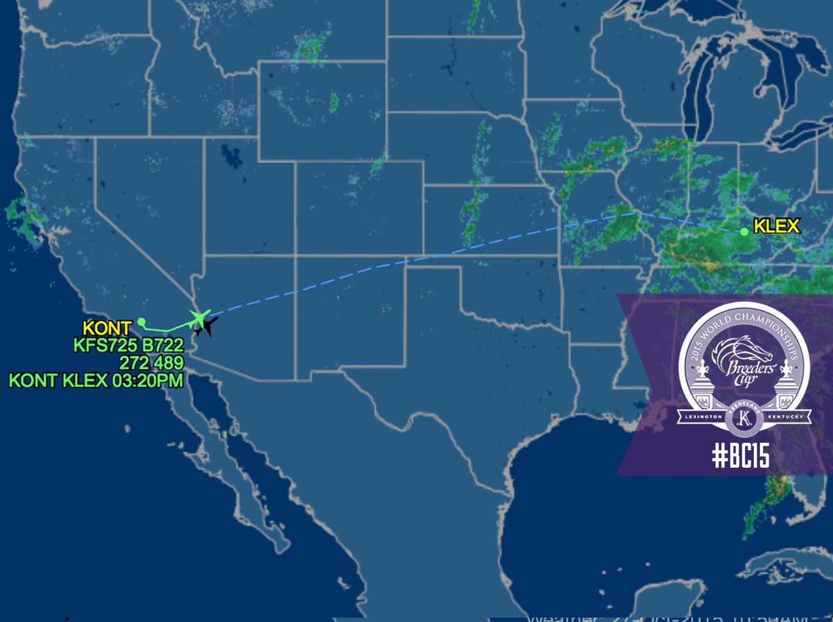BreedersCup's tweet photo. He's OFF! #AmericanPharoah is in flight for #BC15 @Keeneland. The Best Is Yet To Come. https://t.co/GF1MWXRXz3