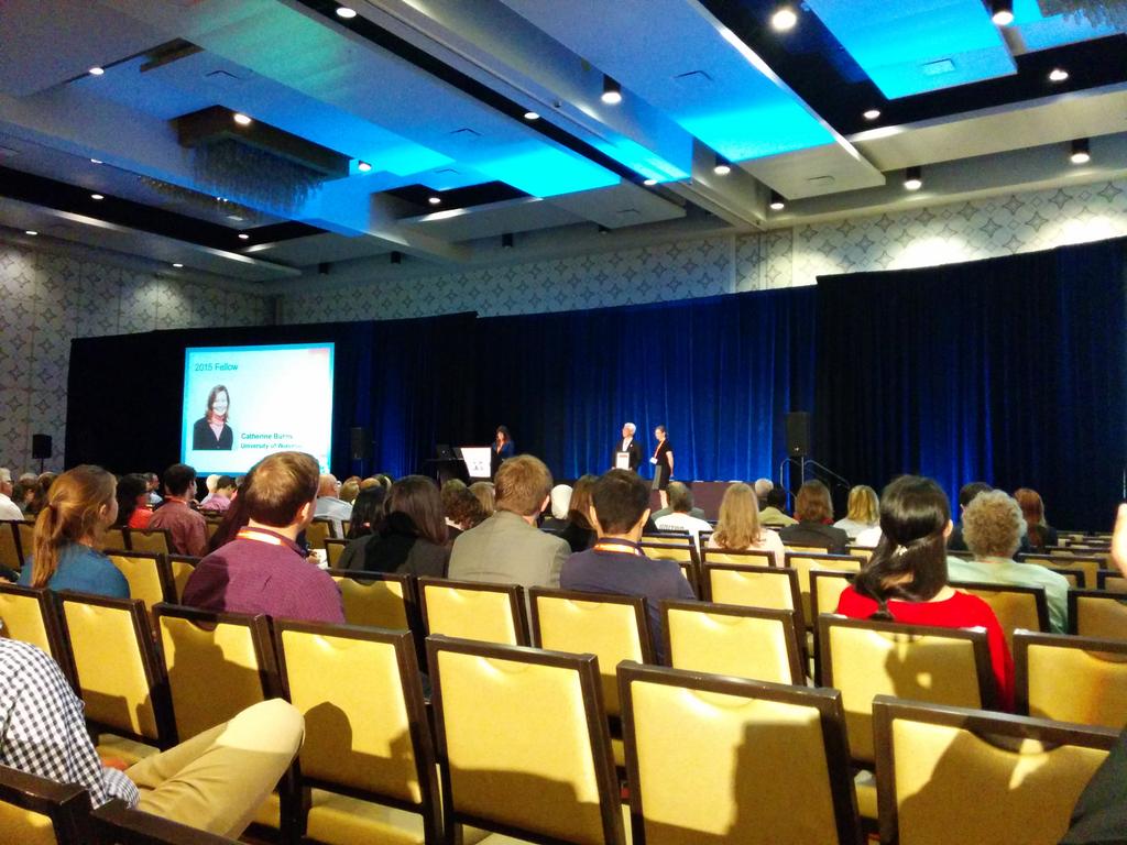 wcwgiang's tweet photo. Congratulations @c4burns! #hfes2015 https://t.co/ELXvZEuPyZ