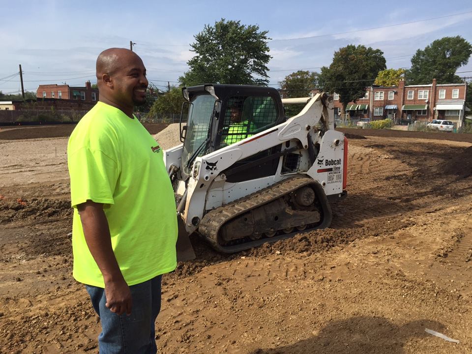 chesapeakebay's tweet photo. PODCAST: How we're turning a barren #Baltimore lot into a community garden. https://t.co/hI6OpUoalA https://t.co/jeh0CZGLVs