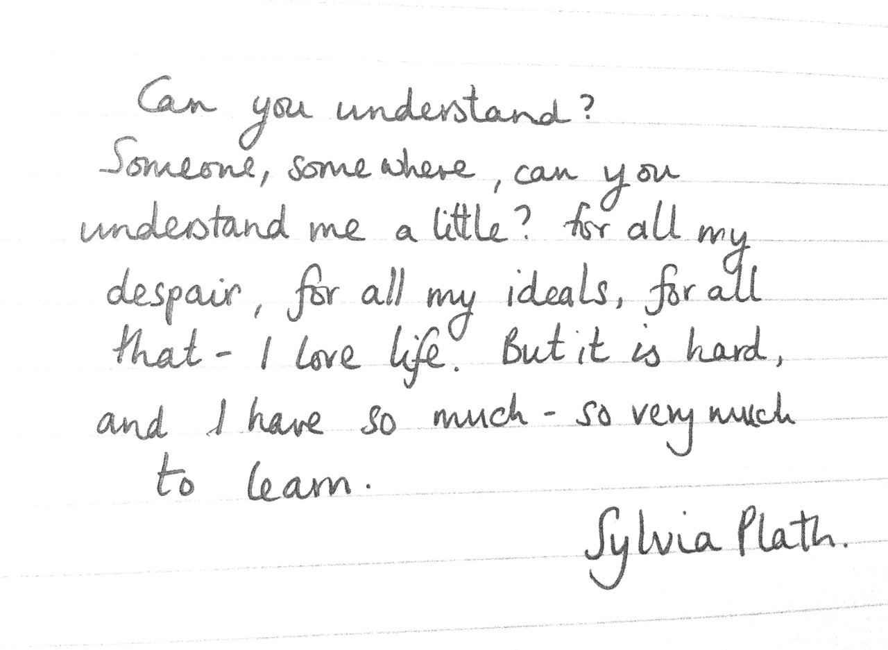 Happy Birthday to a profound influence on my life as poet and writer, Sylvia Plath...October 27, 1932-Feb 11, 1963. 